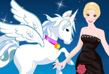 Barbie with Pegasus