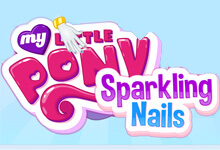 My Little Pony Sparkling Nails