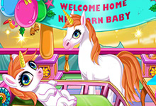 Newborn Unicorn Welcome Party