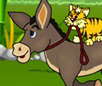 Puss on Donkey