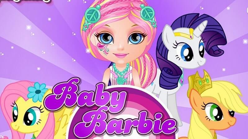 barbie little pony