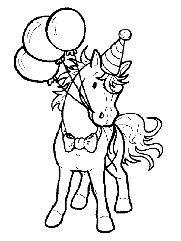 Color the Horse Picture 4