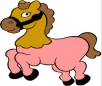 Alone Horse Coloring