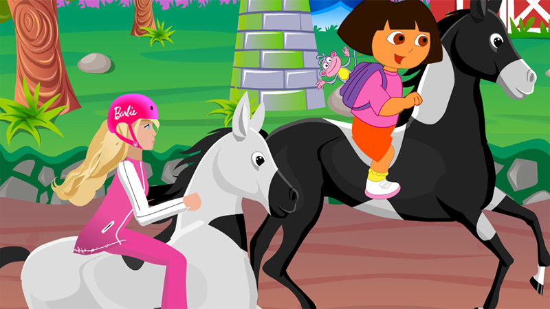 Dora Horse Racing Mania Play free horse game Dora Horse Racing Mania Play free horse game