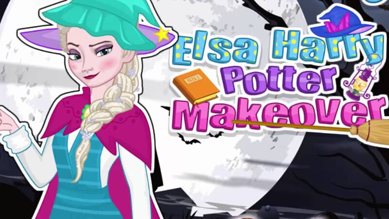 Elsa Harry Potter Makeover - Free Online Girls Game at horse-games.org