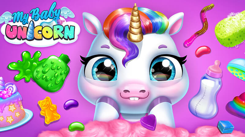 My Baby Unicorn - Play Free My Baby Unicorn GAme at Horse-Games.org