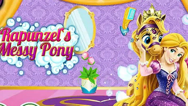 Rapunzel Messy Pony Free Online Pony Game at Rapunzel Messy Pony Free Online Pony Game at